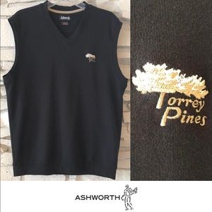 Men’s Ashworth EZ-Tech Torrey Pines Cotton Vest
